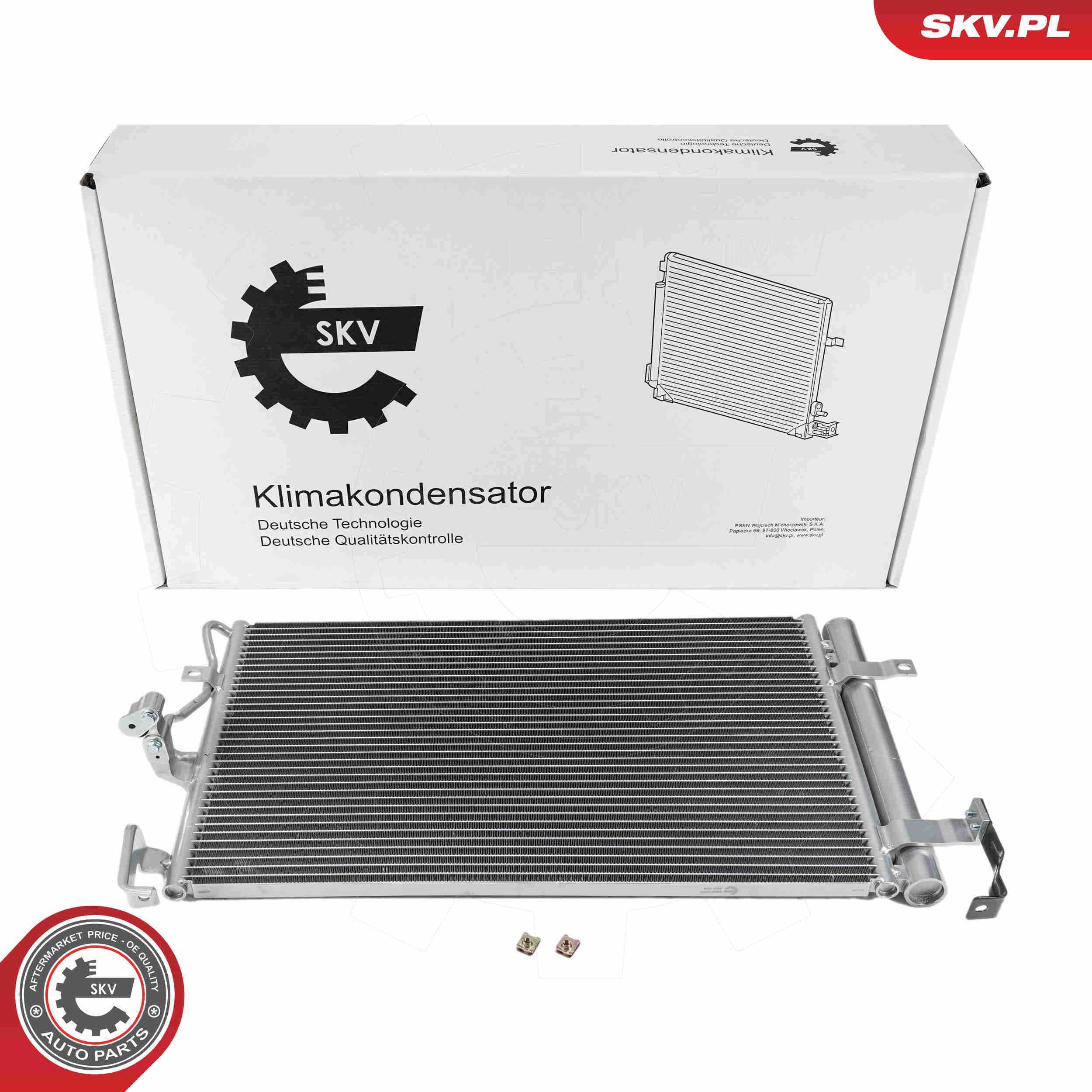 SKV Kondenzátor klimatizácie 86SKV593 1