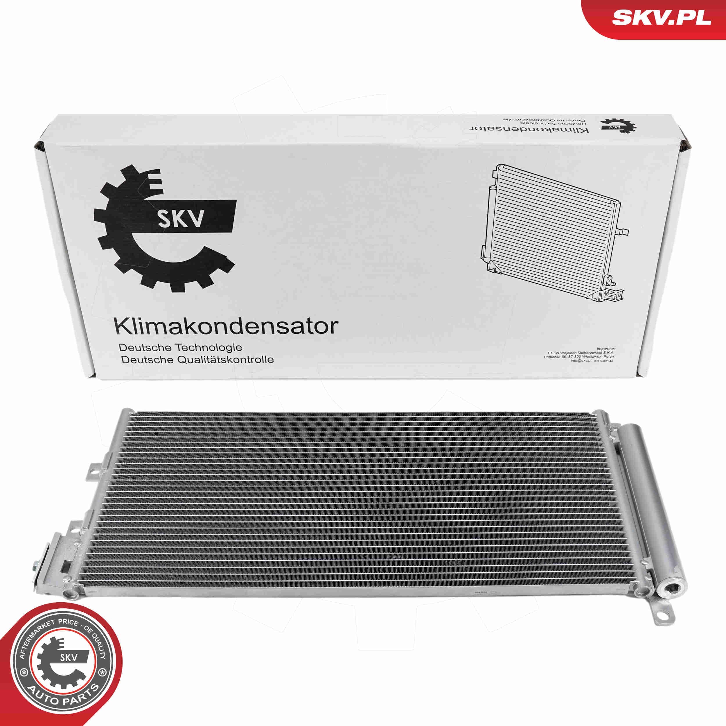 SKV Kondenzátor klimatizácie 86SKV611 1