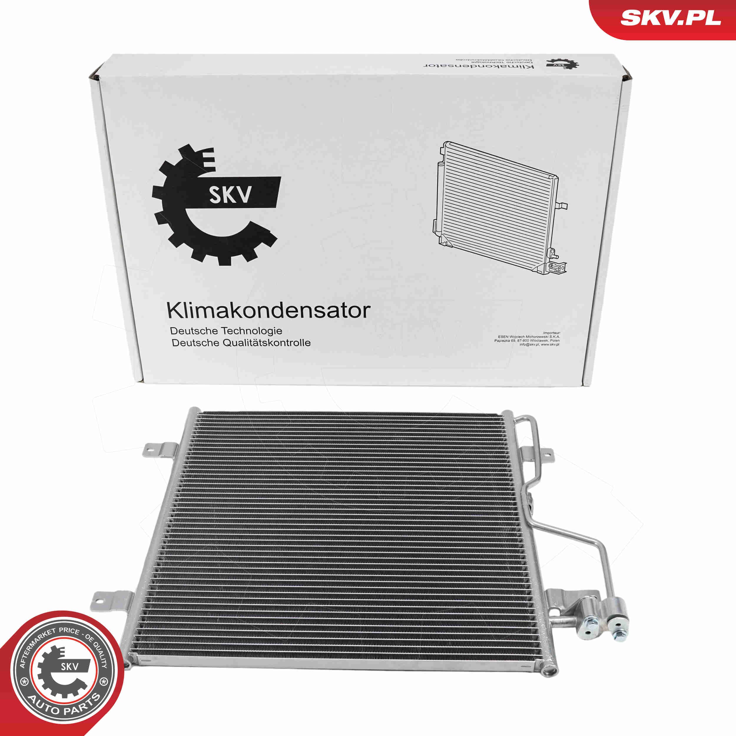 SKV Kondenzátor klimatizácie 86SKV614 1