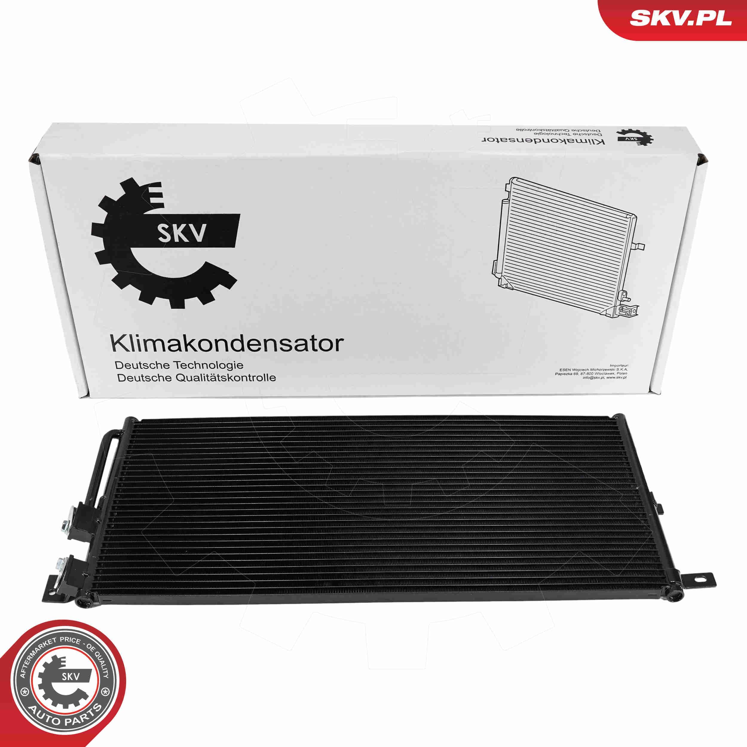 SKV Kondenzátor klimatizácie 86SKV619 1