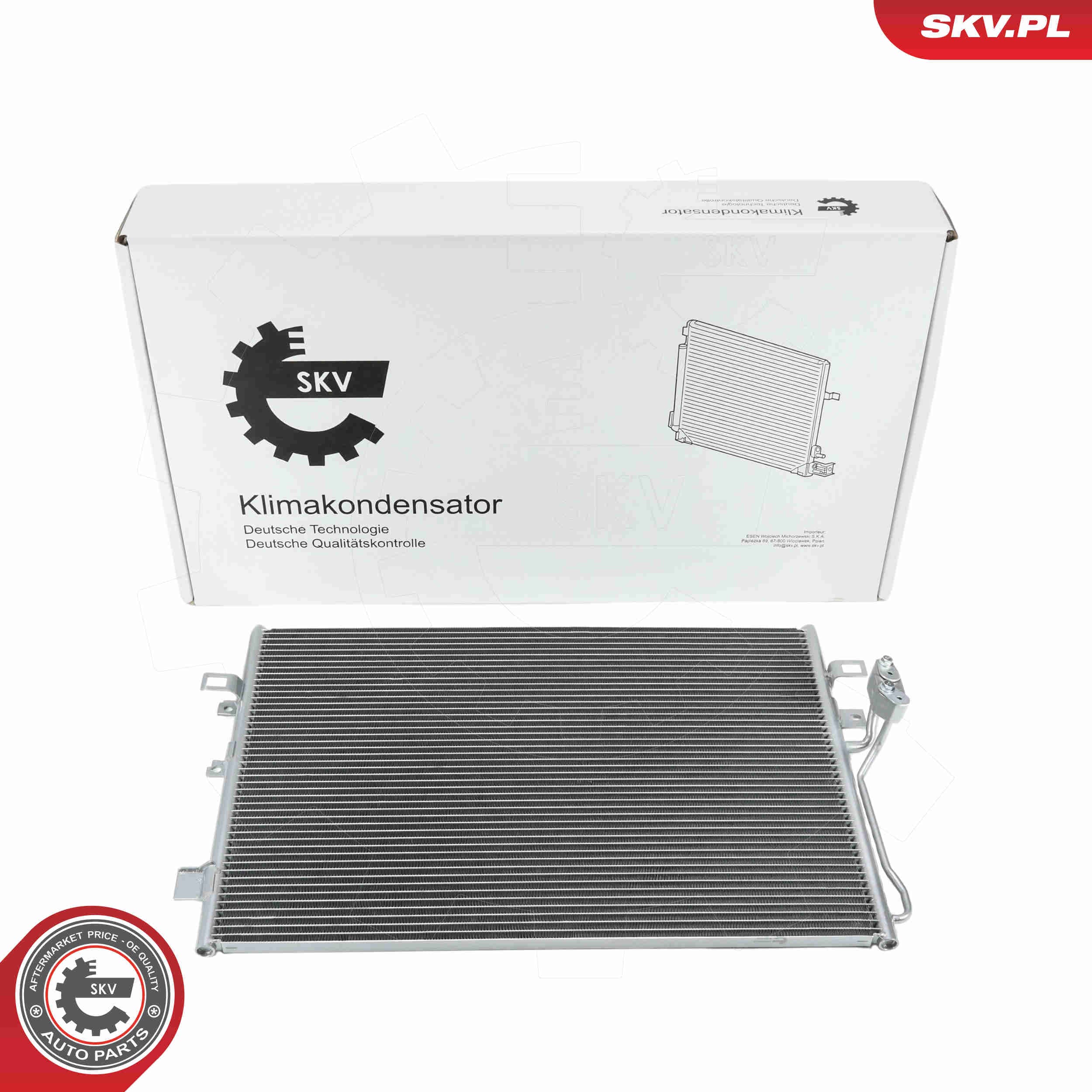 SKV Kondenzátor klimatizácie 86SKV620 1