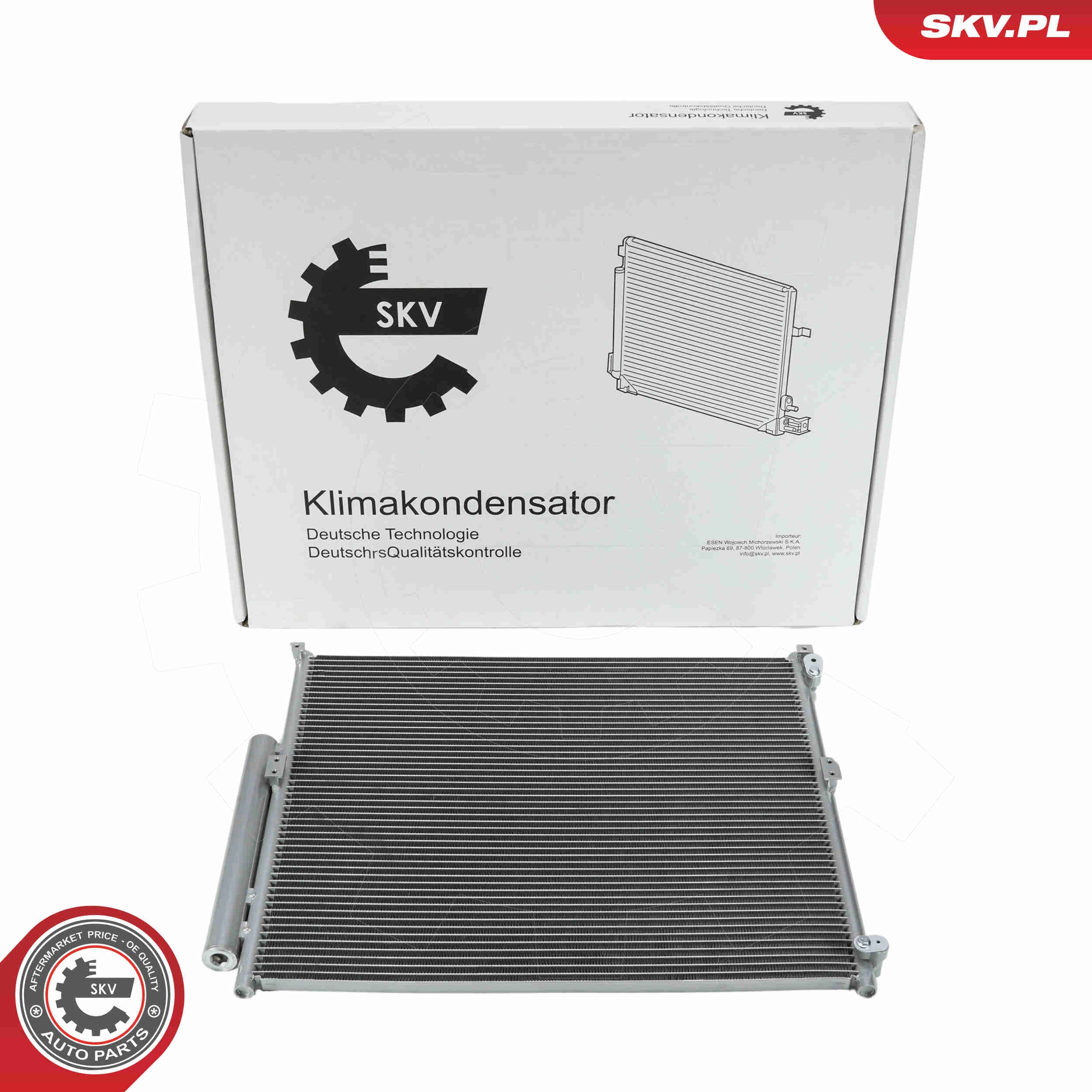 SKV Kondenzátor klimatizácie 86SKV623 1