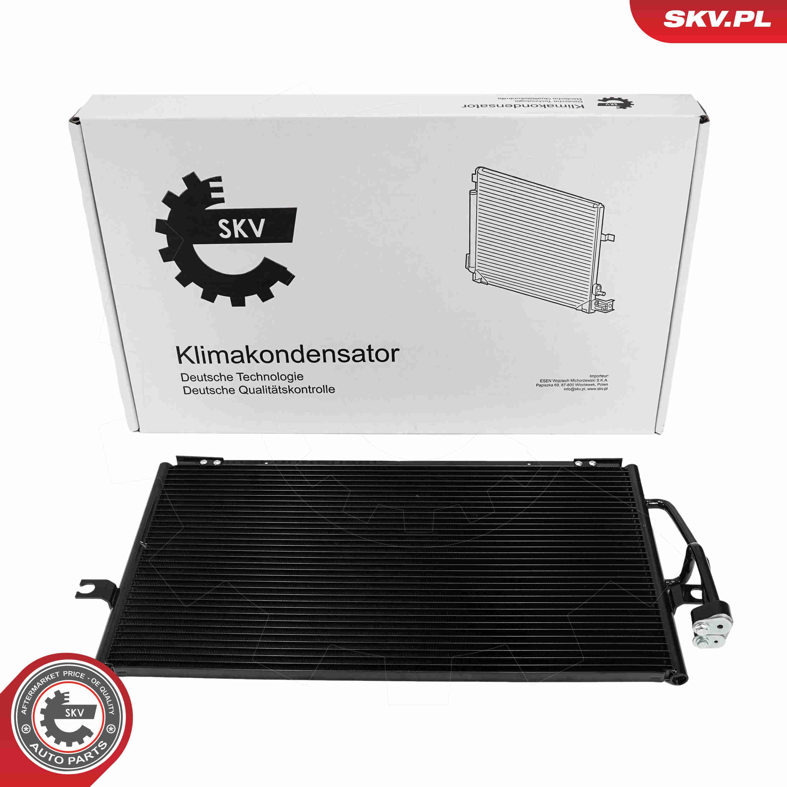 SKV Kondenzátor klimatizácie 86SKV628 1