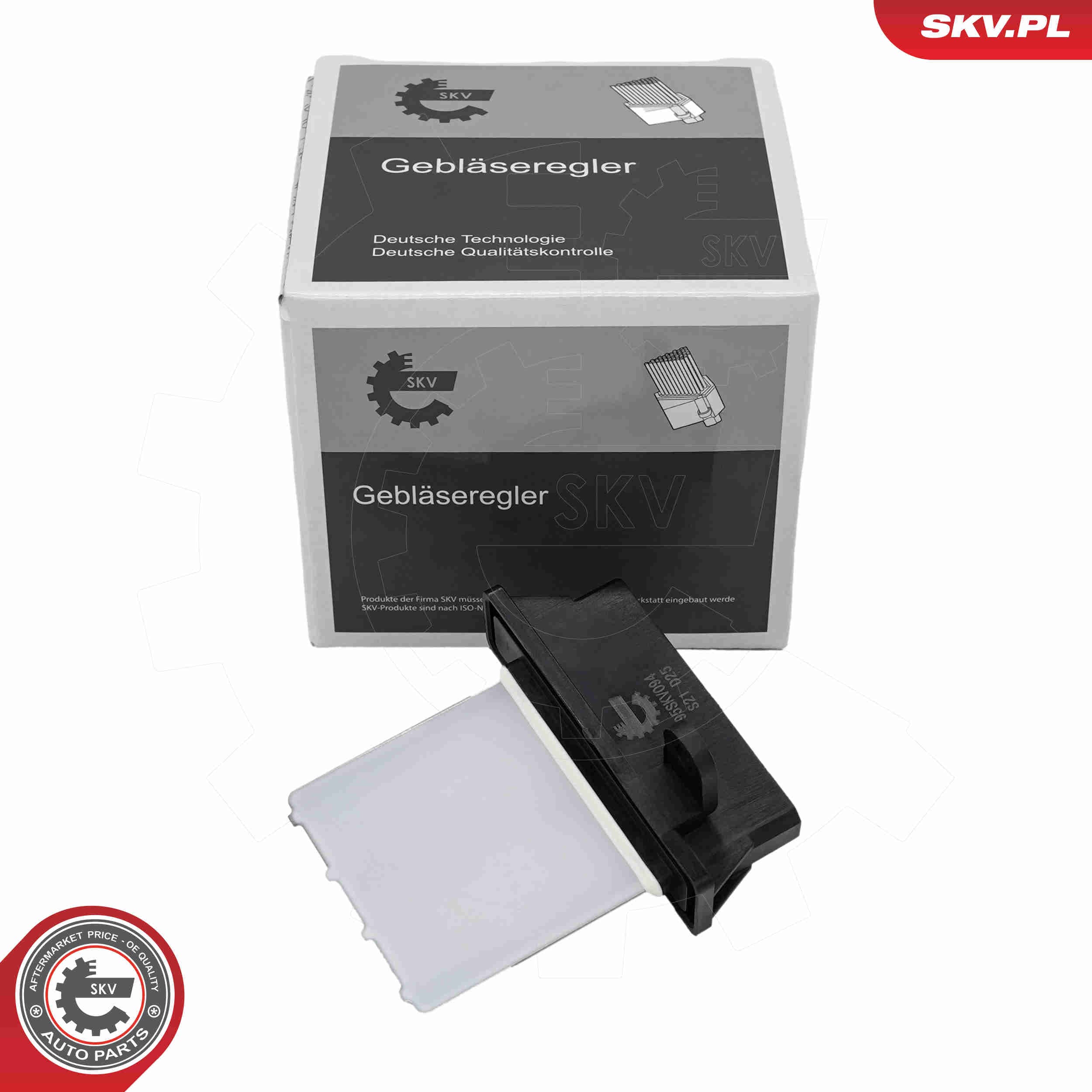 SKV Odpor vnútorného ventilátora 95SKV094 1