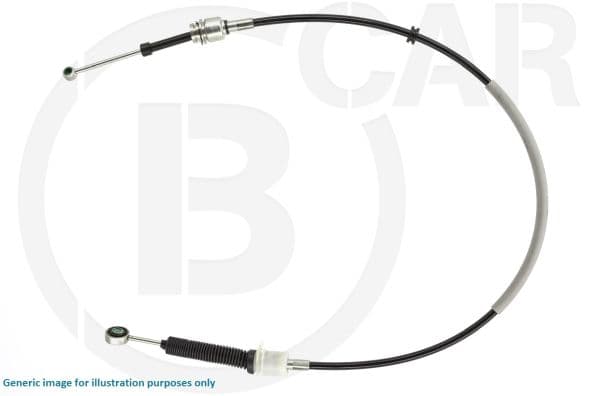 B CAR Ťažné lanko, automatická prevodovka 001VW003 1