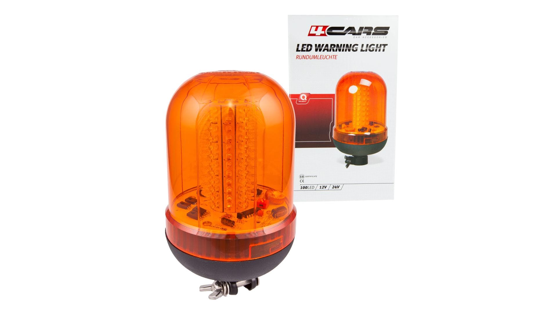 4CARS VIACFUNKČNÉ VÝSTRAŽNÉ SVETLO 12 /24V 100 LED 1