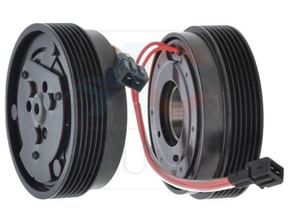 ACAUTO Elektromagnetická spojka pre kompresor klimatizácie AC-06SD35 1