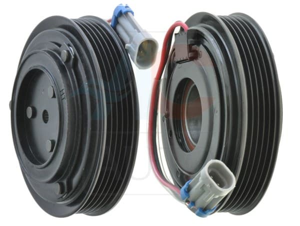 ACAUTO Elektromagnetická spojka pre kompresor klimatizácie AC-06SD40 1