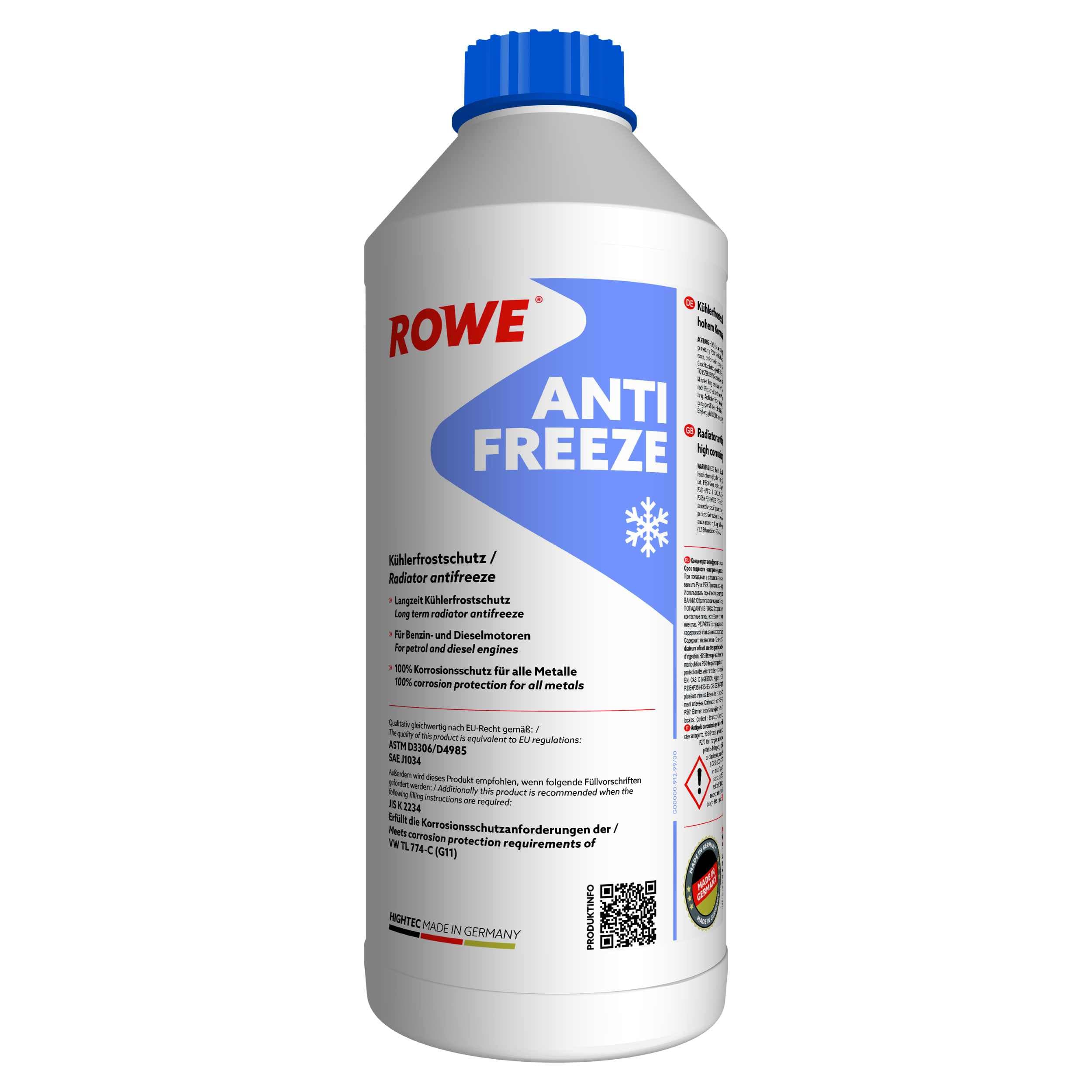 ROWE Rowe Hightec Antifreeze Coolant 1,5L 21017-0015-99 1