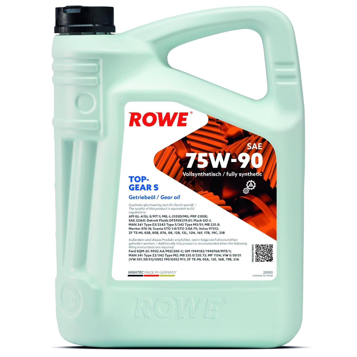 ROWE Olej Hightec TopGear 75W-90 S 5L 25002-0050-99 1