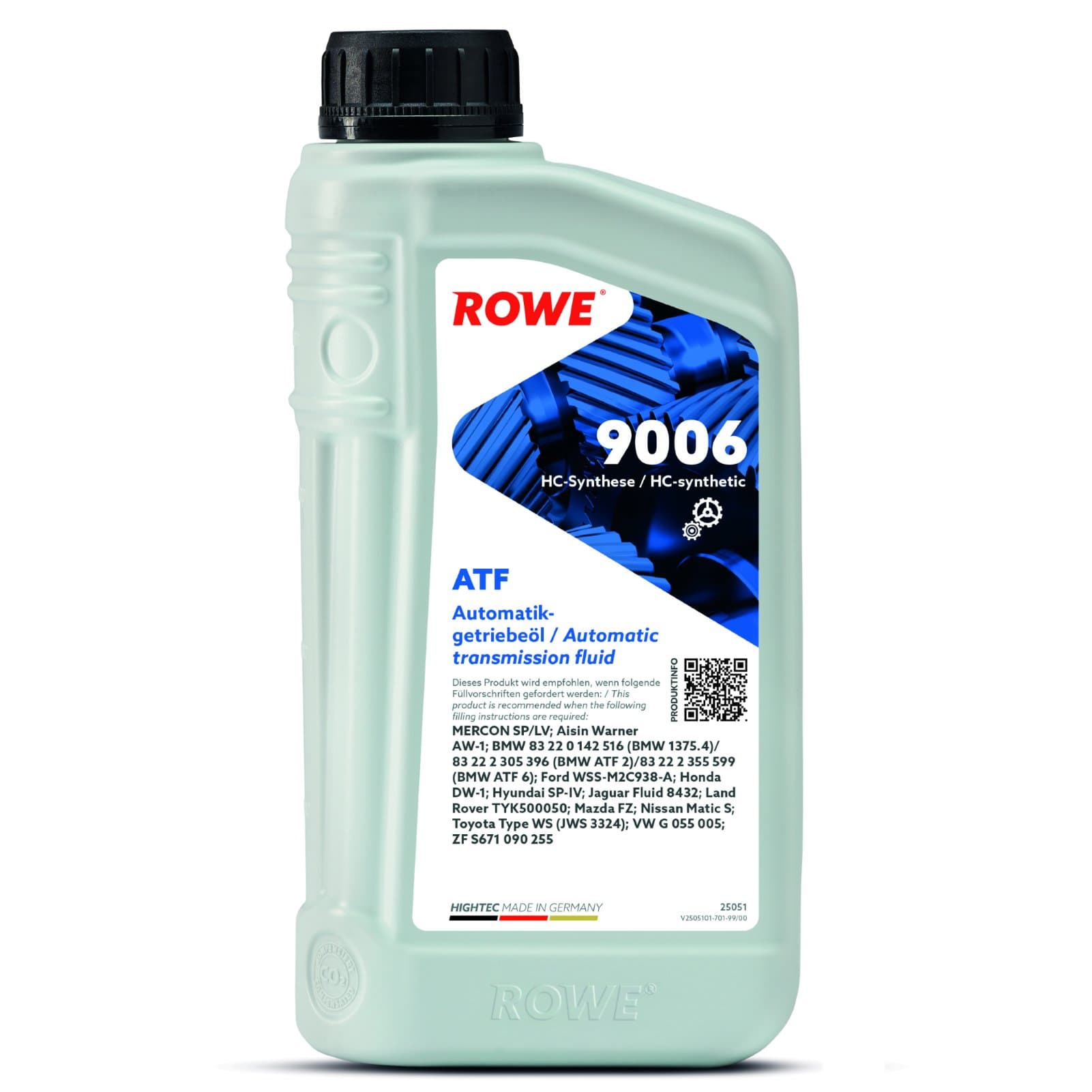 ROWE Rowe Hightec ATF 9006 1L 25051-0010-99 1