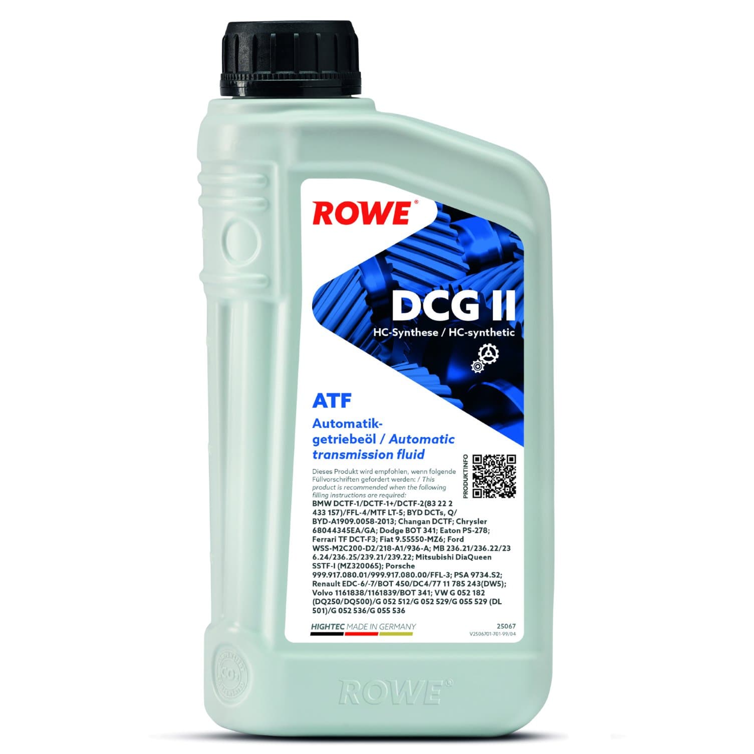 ROWE Olej, dvojspojková prevodovka (DSG) 25067-0010-99 1