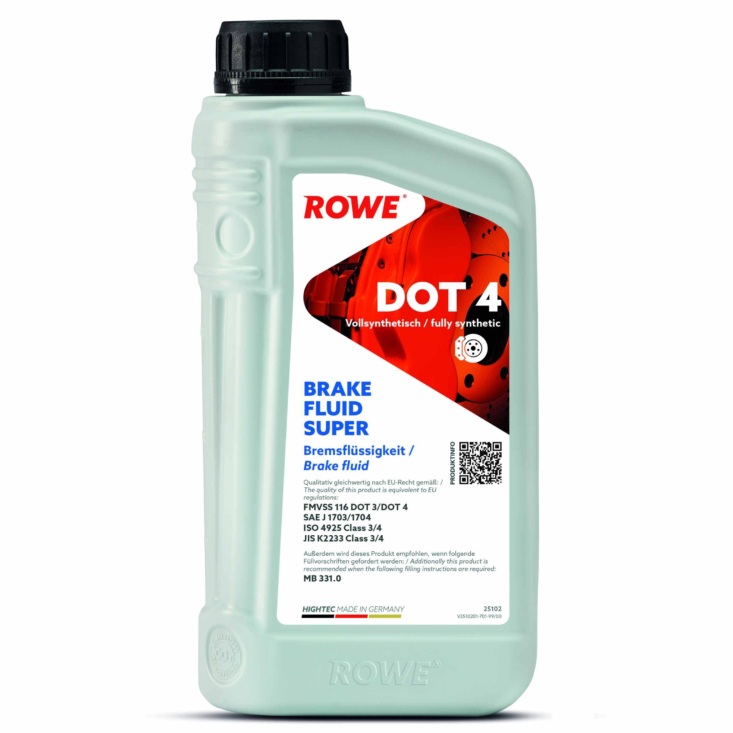 ROWE Rowe Hightec Super DOT 4 1L 25102-0010-99 1