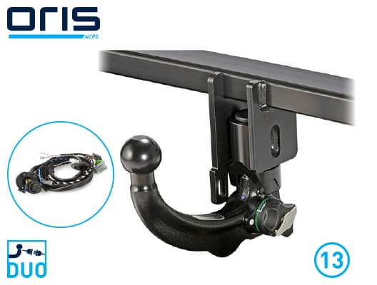 ACPS-ORIS Súprava pre dod. montáž, ťažné zariadenie 301-464 1