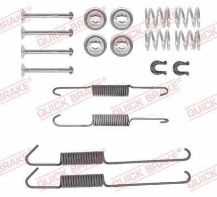 QUICK BRAKE Sada prísluženstva brzdovej čeľuste 105-0002 1