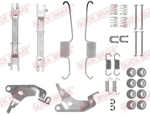 QUICK BRAKE Sada prísluženstva brzdovej čeľuste 105-0003S 1