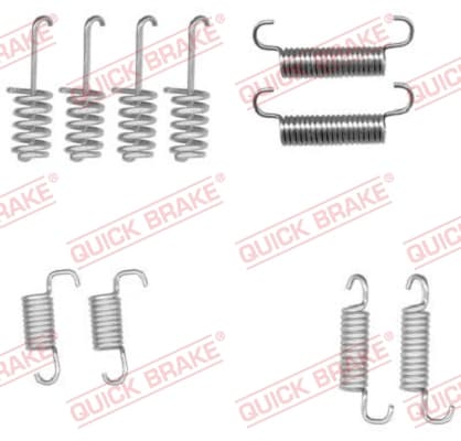 QUICK BRAKE Sada prísluženstva čeľustí parkovacej brzdy 1050004 1