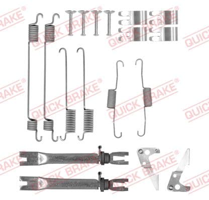 QUICK BRAKE Sada prísluženstva brzdovej čeľuste 105-0030S-02 1