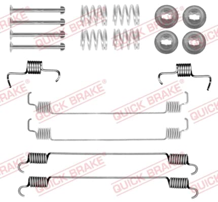 QUICK BRAKE Sada prísluženstva brzdovej čeľuste 105-0058 1