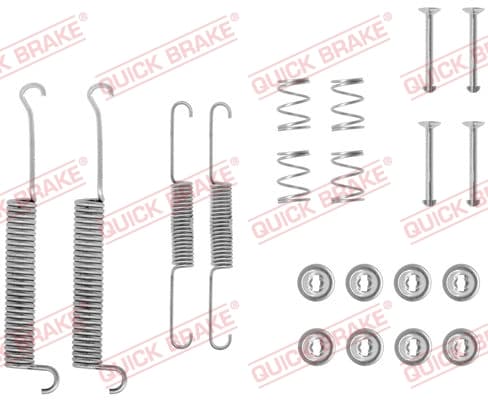 QUICK BRAKE Sada prísluženstva brzdovej čeľuste 105-0504 1