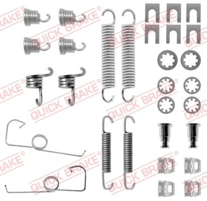 QUICK BRAKE Sada prísluženstva brzdovej čeľuste 1050644 1