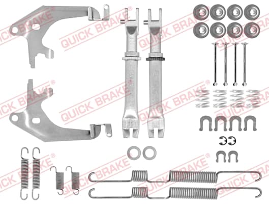 QUICK BRAKE Sada prísluženstva brzdovej čeľuste 105-0698S 1