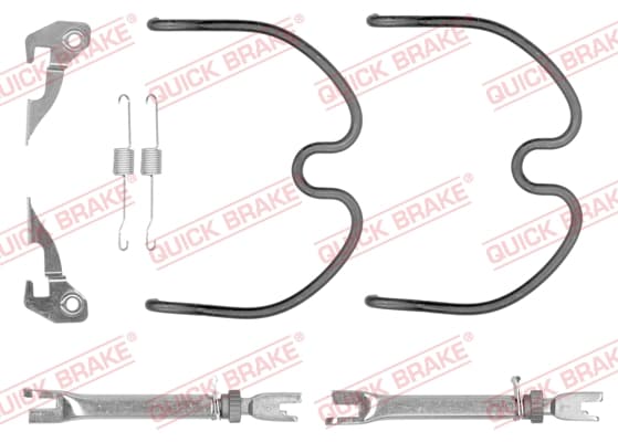 QUICK BRAKE Sada prísluženstva brzdovej čeľuste 105-0872S 1