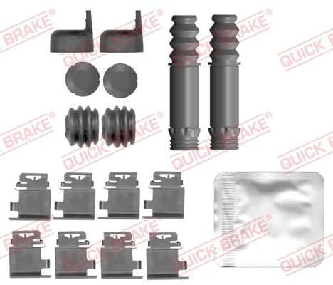 QUICK BRAKE Sada prísluženstva obloženia kotúčovej brzdy 109-0159 1