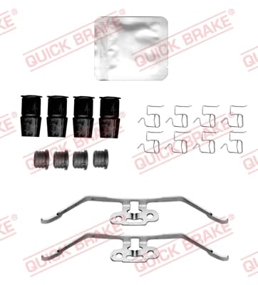 QUICK BRAKE Sada prísluženstva obloženia kotúčovej brzdy 109-0202 1