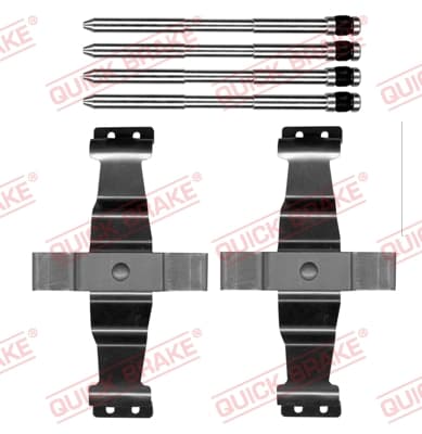 QUICK BRAKE Sada prísluženstva obloženia kotúčovej brzdy 109-0203 1