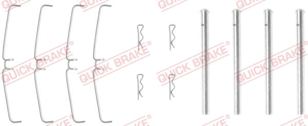 QUICK BRAKE Sada prísluženstva obloženia kotúčovej brzdy 109-0965 1