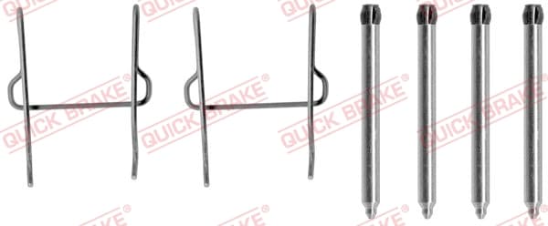 QUICK BRAKE Sada prísluženstva obloženia kotúčovej brzdy 1091081 1