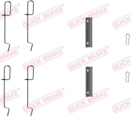 QUICK BRAKE Sada prísluženstva obloženia kotúčovej brzdy 1091125 1