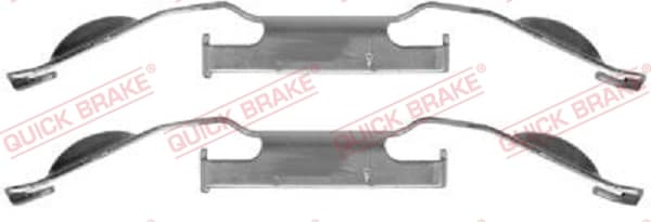 QUICK BRAKE Sada prísluženstva obloženia kotúčovej brzdy 1091221 1