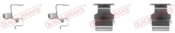 QUICK BRAKE Sada prísluženstva obloženia kotúčovej brzdy 1091673 1