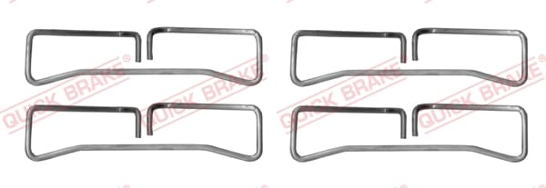 QUICK BRAKE Sada prísluženstva obloženia kotúčovej brzdy 1091691 1