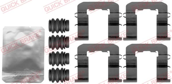 QUICK BRAKE Sada prísluženstva obloženia kotúčovej brzdy 1091893 1