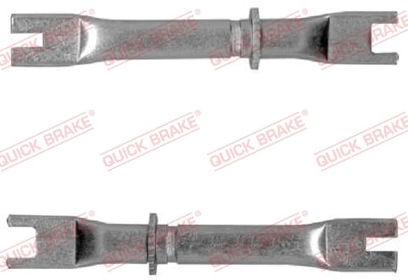 QUICK BRAKE Súprava nastavovačov, bubnová brzda 111 53 007R 1