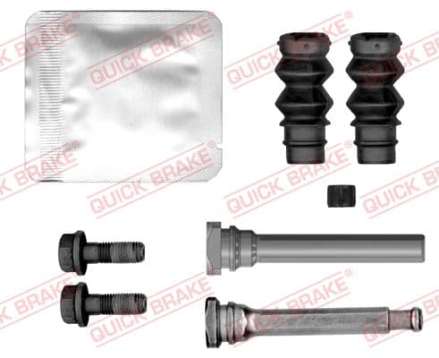 QUICK BRAKE Sada vodiacich puzdier brzdového strmeňa 113-0051X 1
