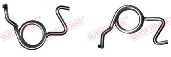 QUICK BRAKE Sada na opravu páky ručnej brzdy na brzdovom strmeni 1130528 1
