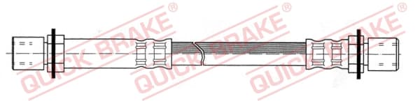 QUICK BRAKE Brzdová hadica 22.071 1