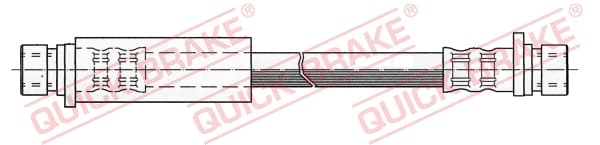 QUICK BRAKE Brzdová hadica 22.312 1