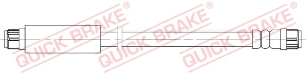 QUICK BRAKE Brzdová hadica 22.318 1