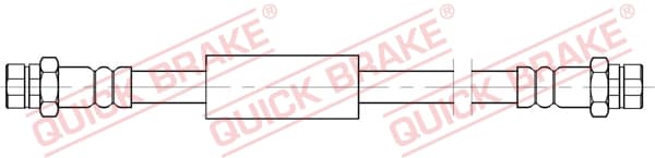QUICK BRAKE Brzdová hadica 22.321 1