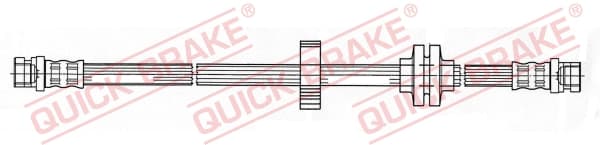 QUICK BRAKE Brzdová hadica 22.918 1