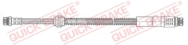 QUICK BRAKE Brzdová hadica 22.925 1