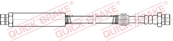 QUICK BRAKE Brzdová hadica 22.934 1