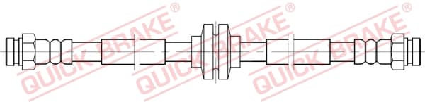 QUICK BRAKE Brzdová hadica 22.944 1