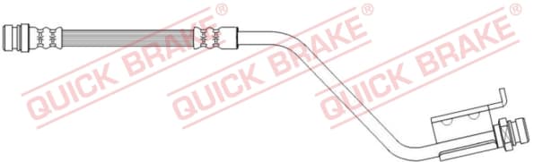 QUICK BRAKE Brzdová hadica 22.946 1