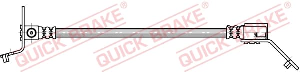 QUICK BRAKE Brzdová hadica 25.007 1
